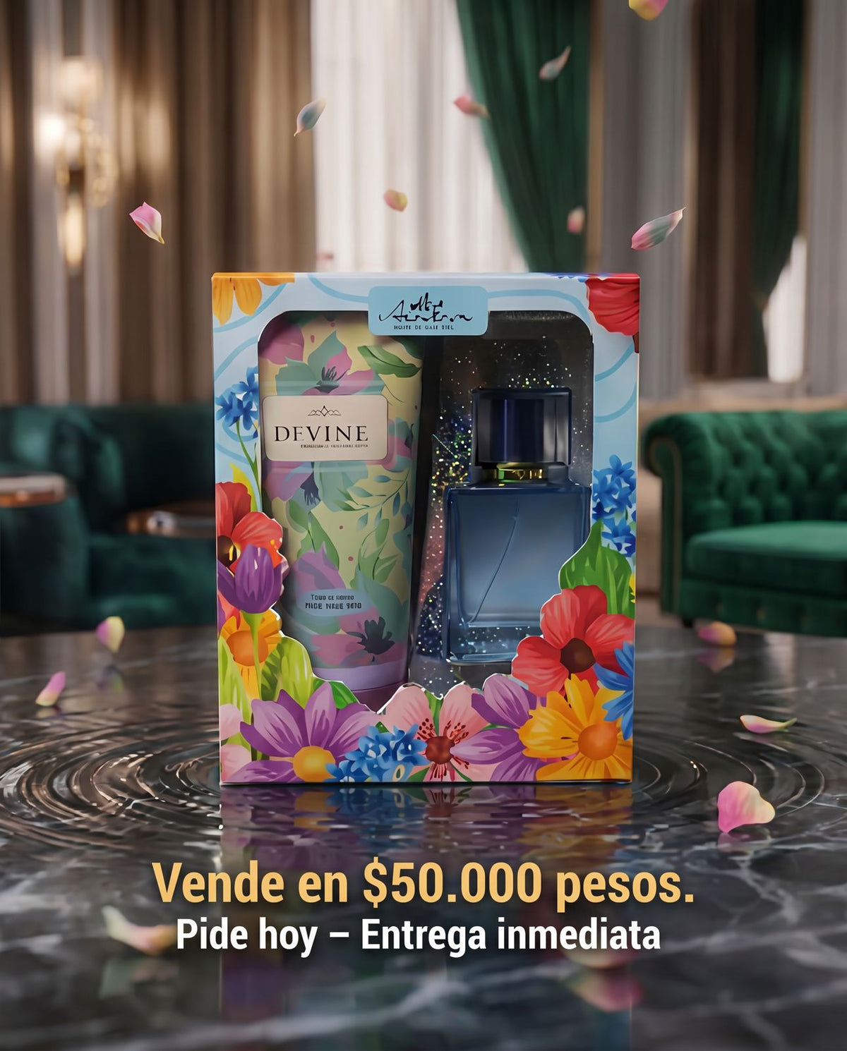ESTUCHES DE LUJO PERFUME Y CREMA